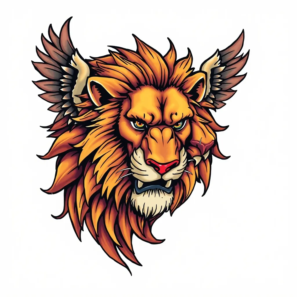 lion τατουάζ