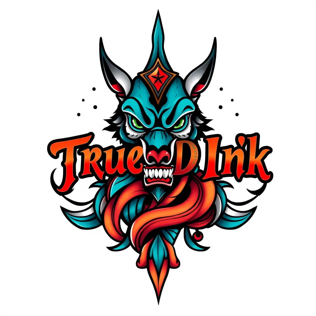 Logo für True Dee's Ink dövme