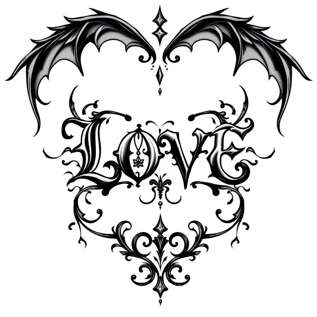 LOVE tattoo