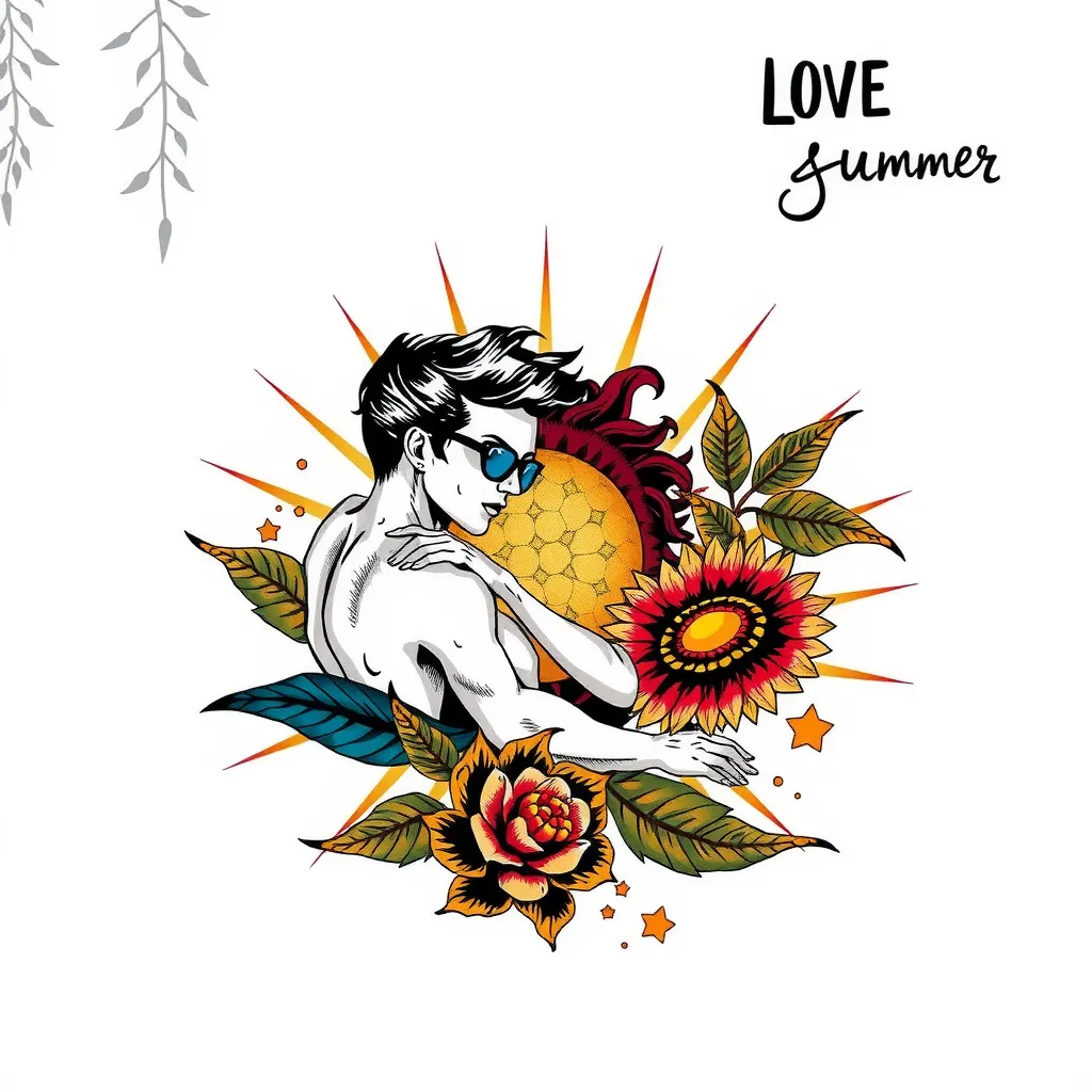 Love summer tatuaggio