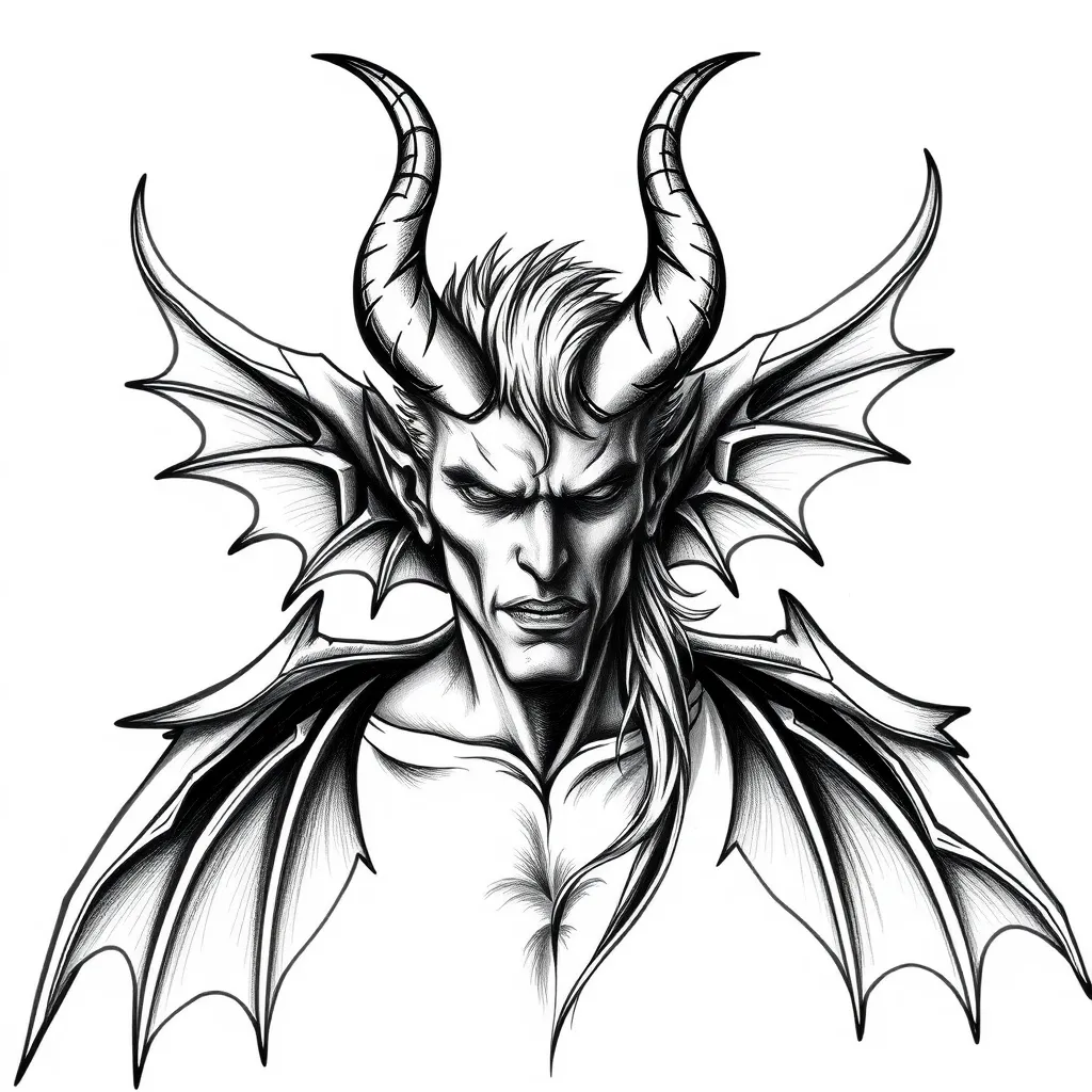 Lucifer tatuering