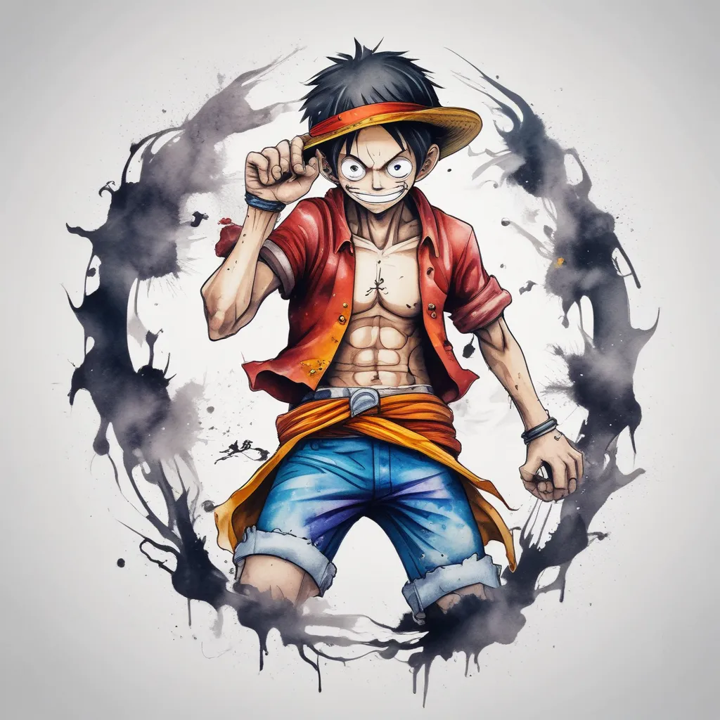 Luffy tatuointi