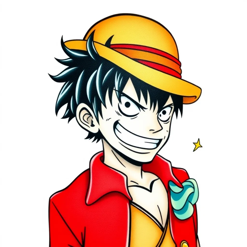 luffy tatuering