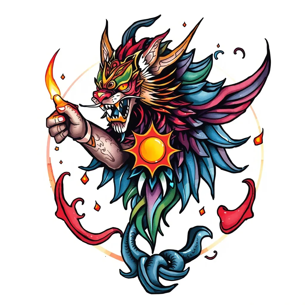 魔幻 纹身