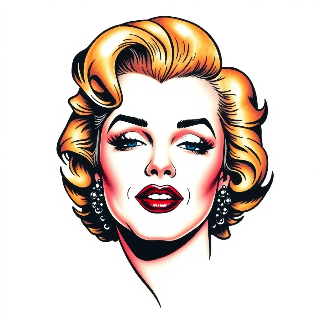 Marilyn Monroe tattoo