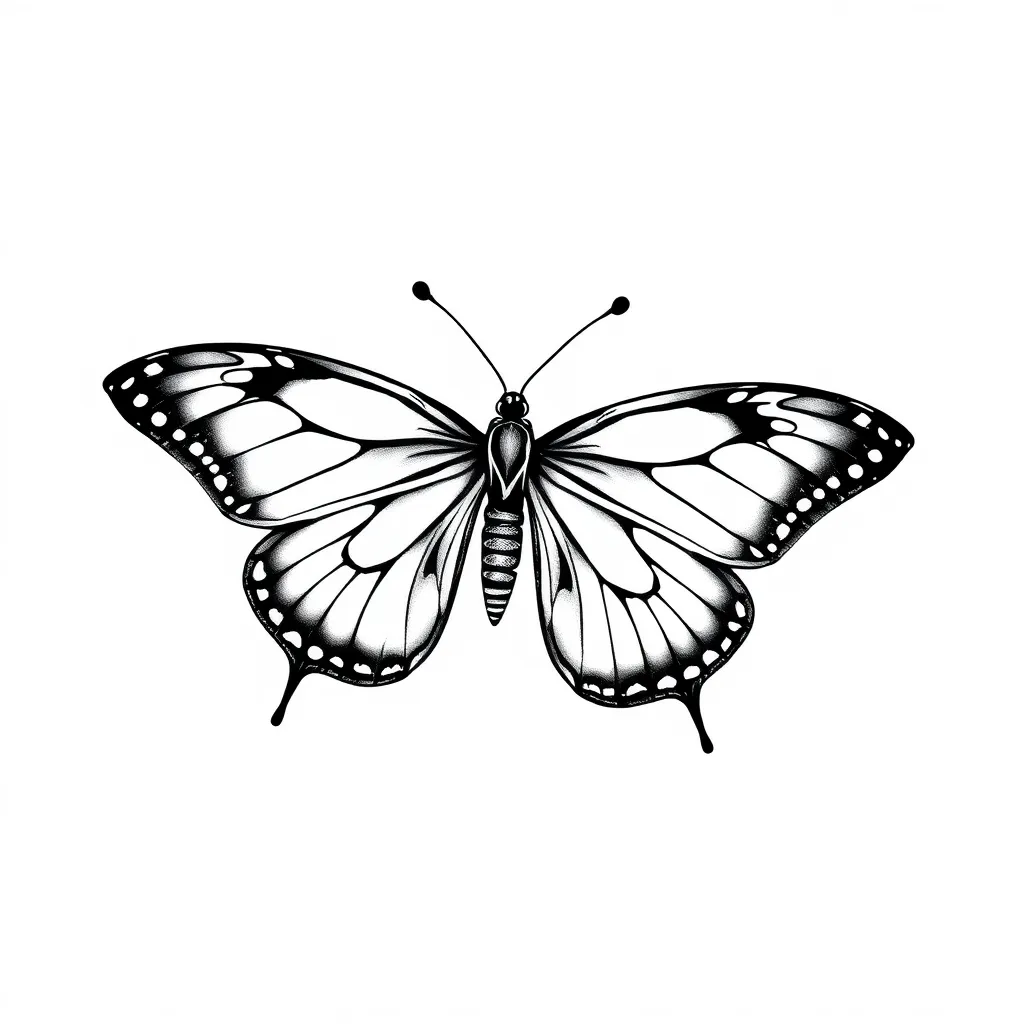 Mariposa tatouage