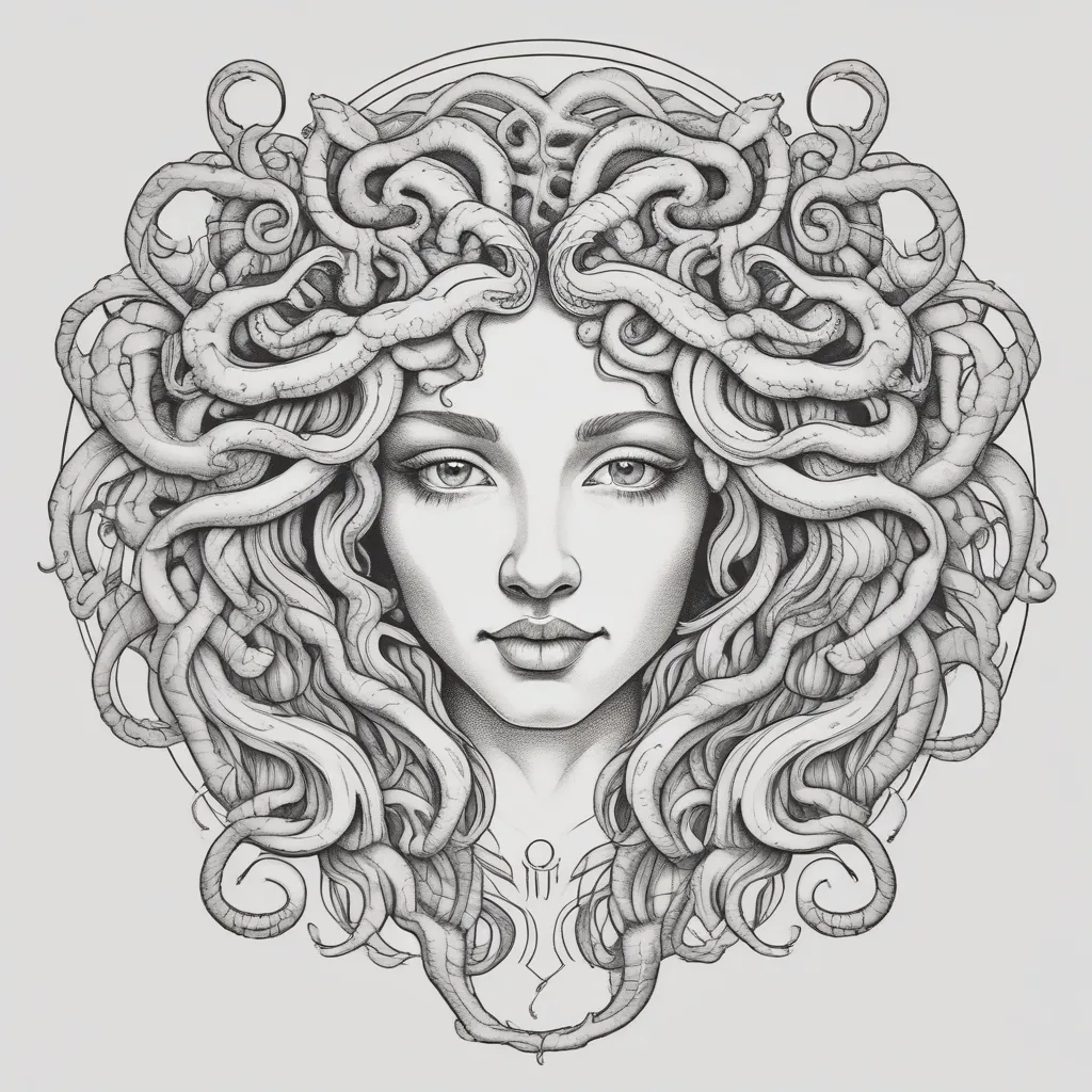 medusa टैटू