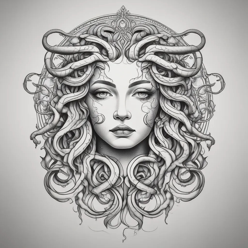 medusa  tatoeage