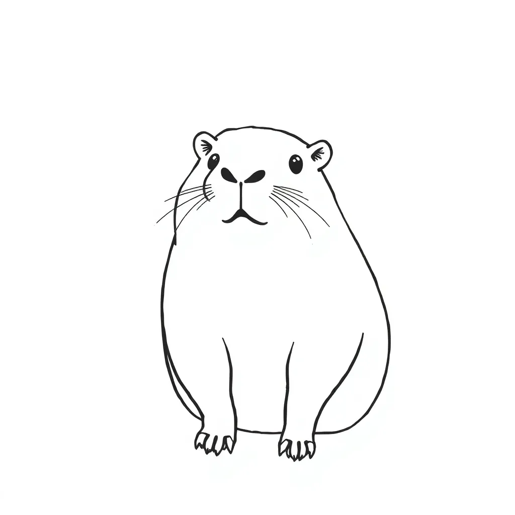 Meme capybara tatuaggio