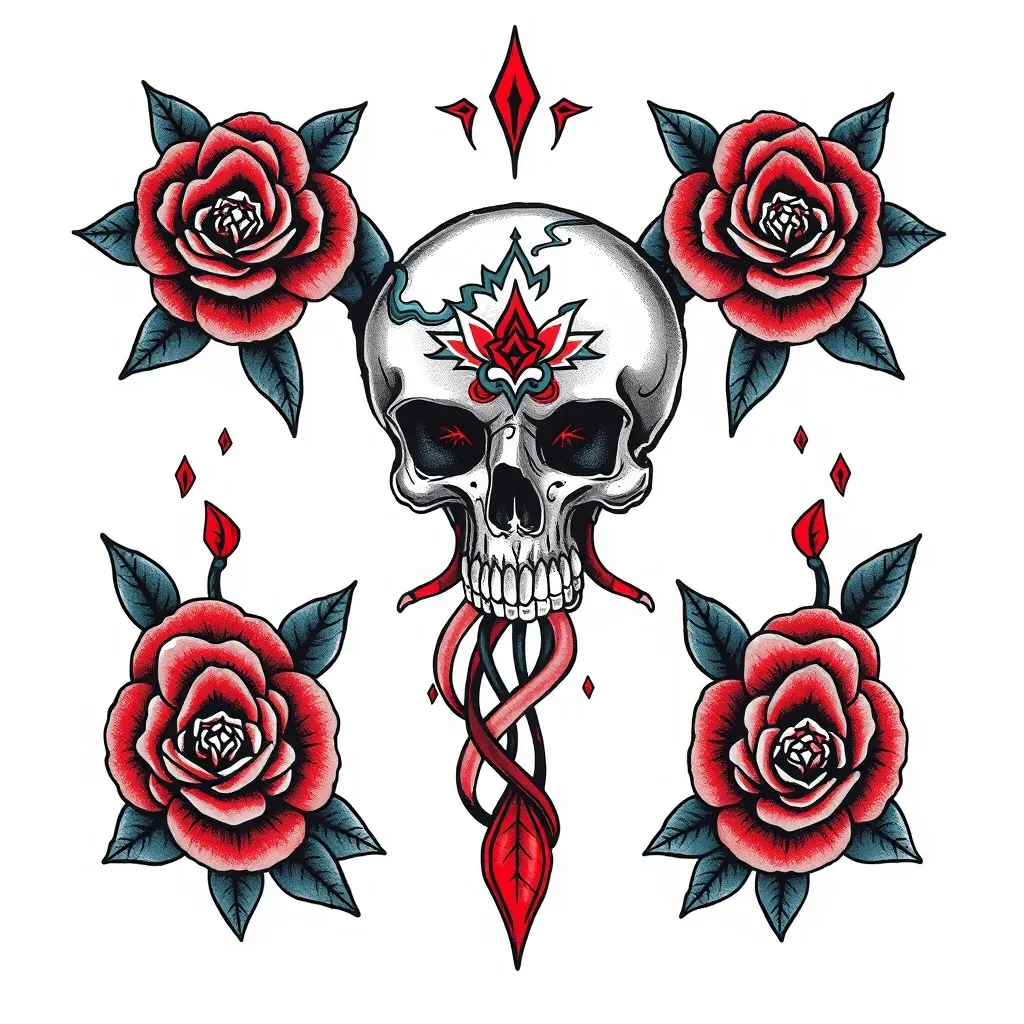 Memento mori  τατουάζ