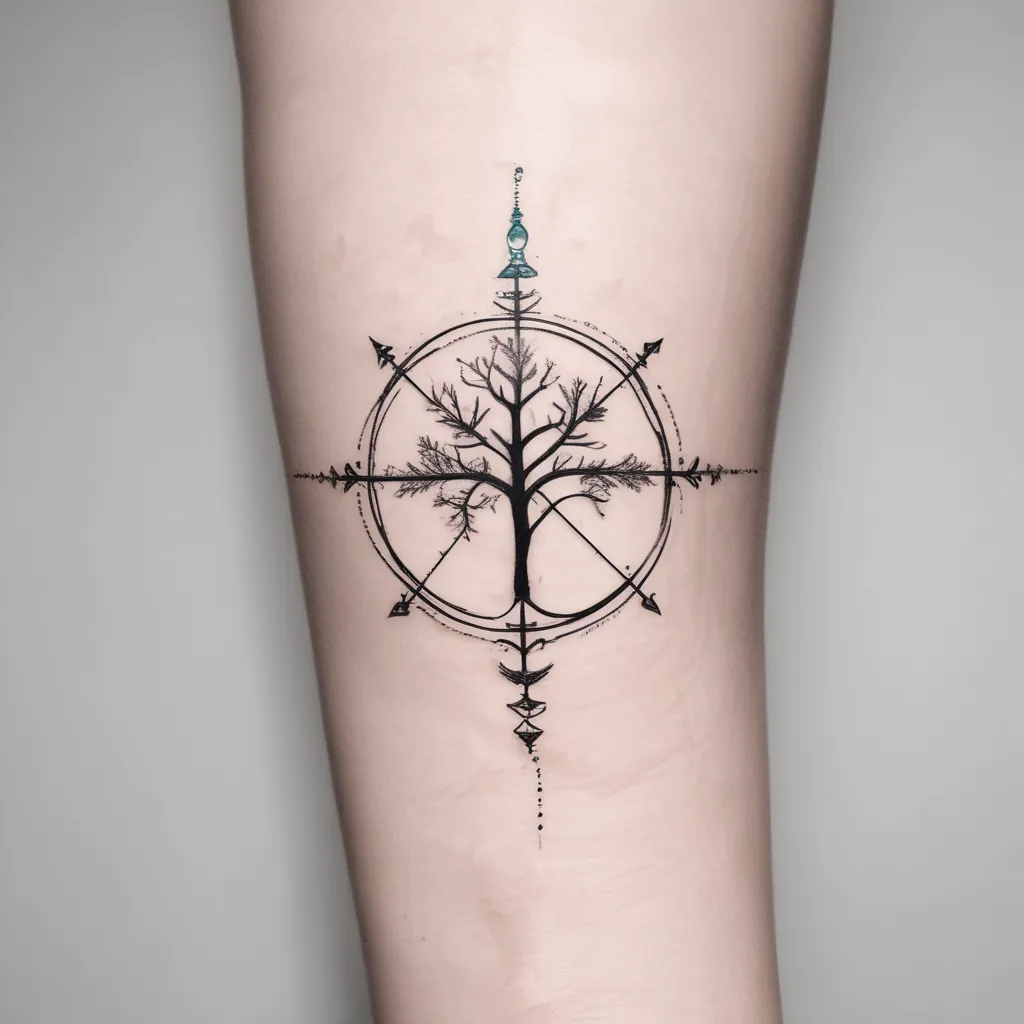 mental health und Balance tattoo