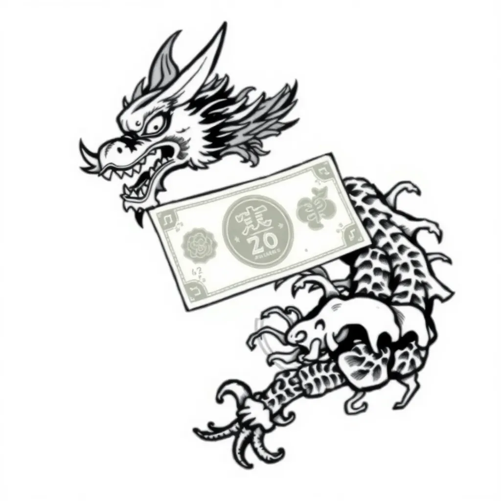 money tatuointi