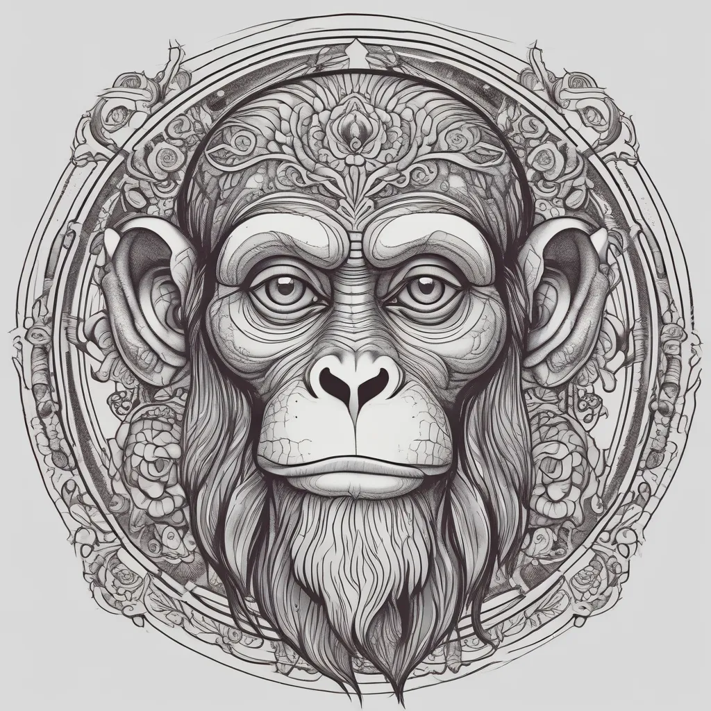 monkey tattoo