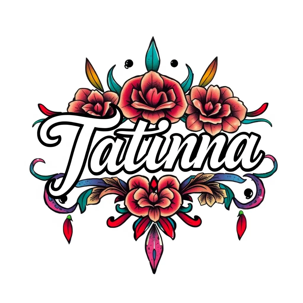 Имя Татьяна  tattoo