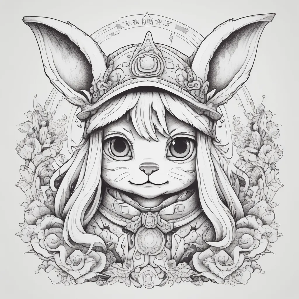 Nanachi from Made in abyss Tätowierung