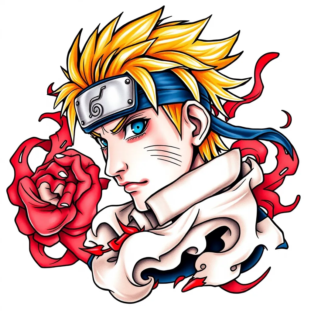 naruto tatuagem