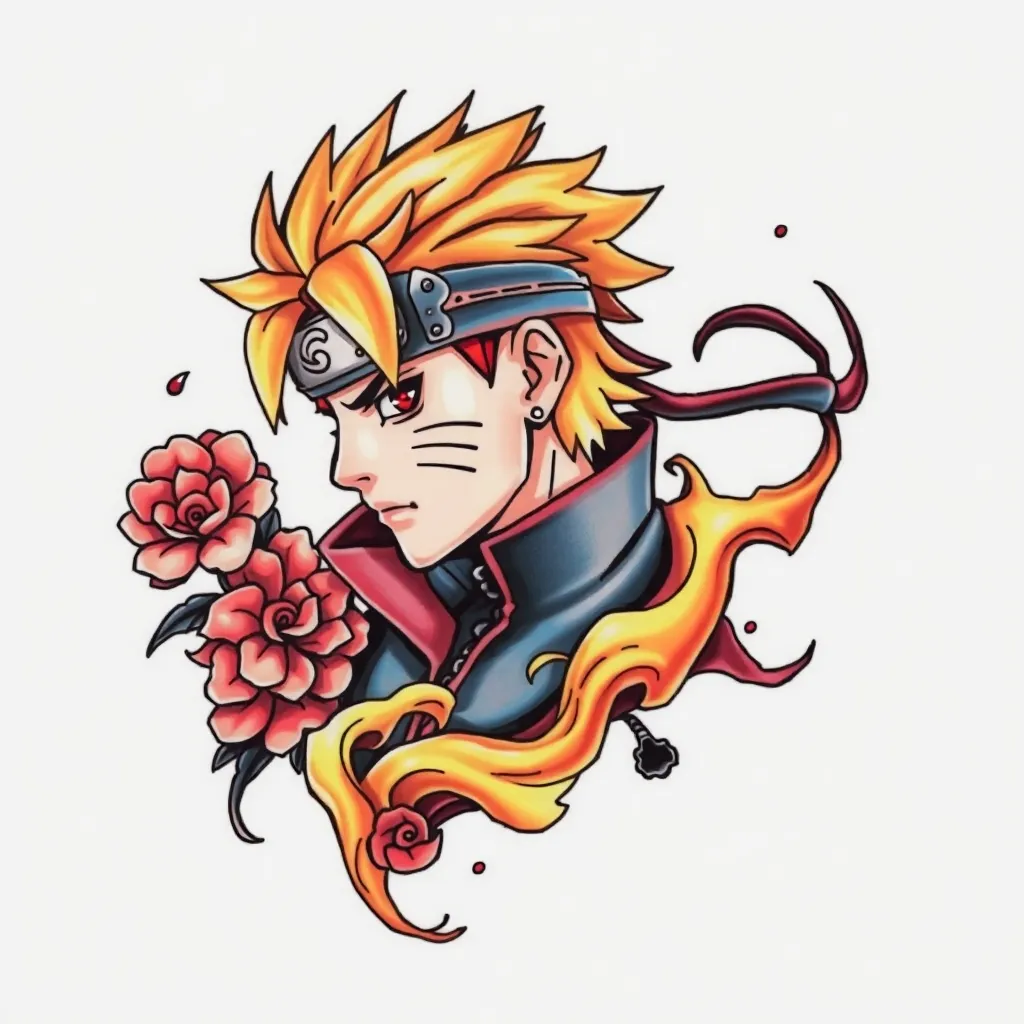 tatto do naruto टैटू
