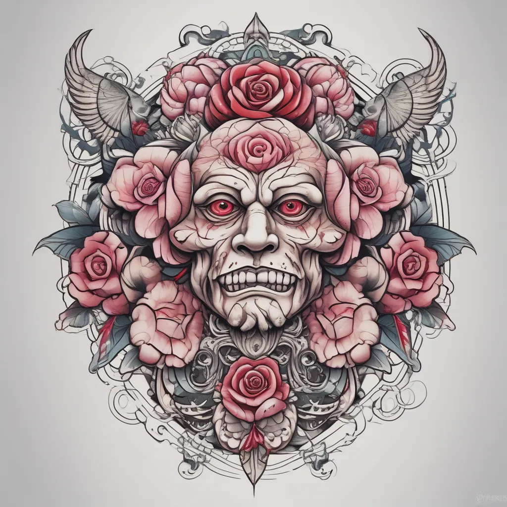 netero rose tatuagem