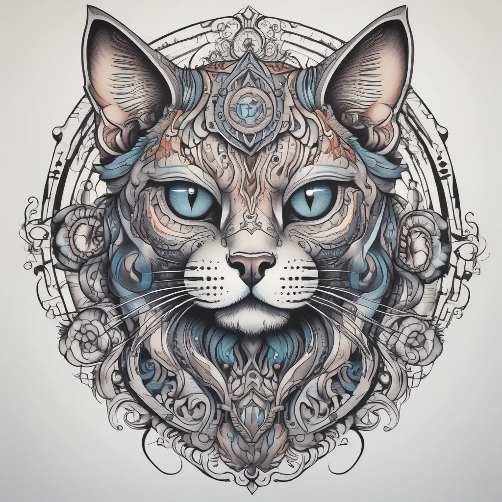 neuro cat tatuaggio