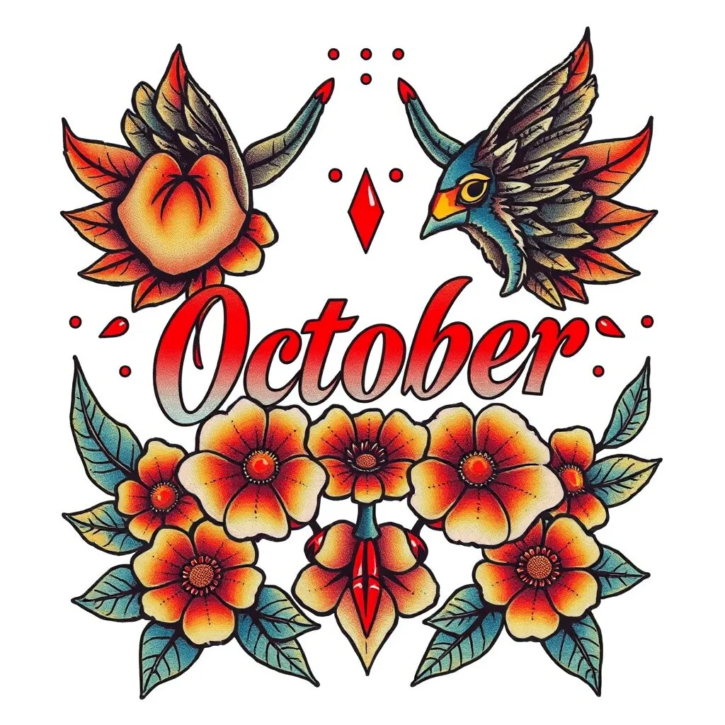 October татуировка