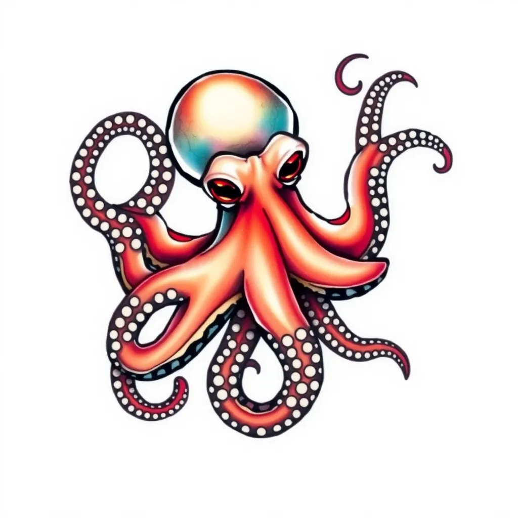 Octopus татуировка