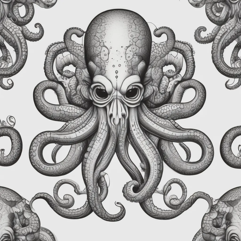 octopus tetování