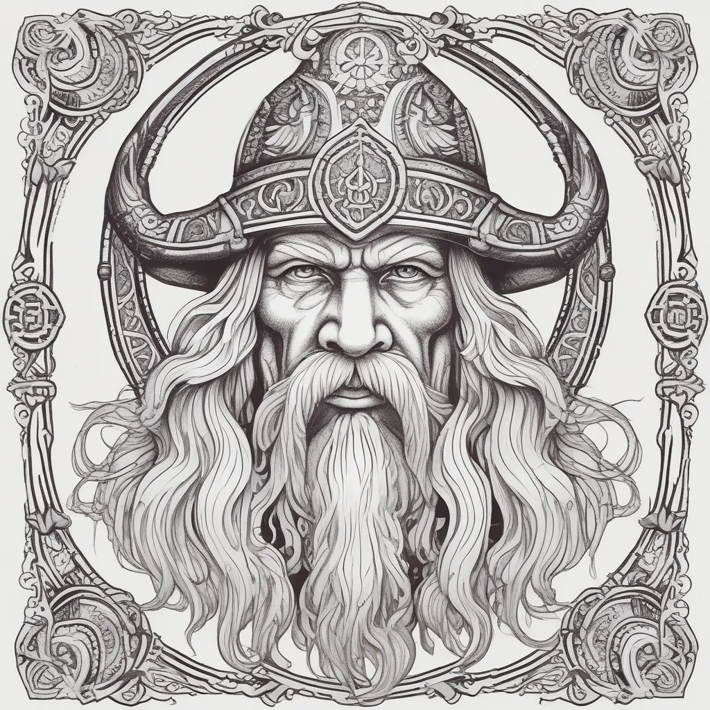 Odin  tatuering