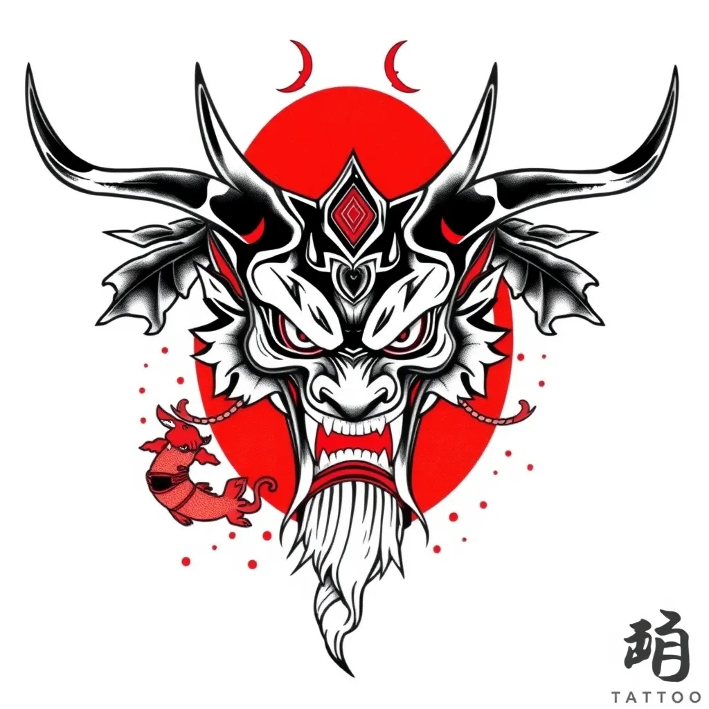 ONI  tatuaggio