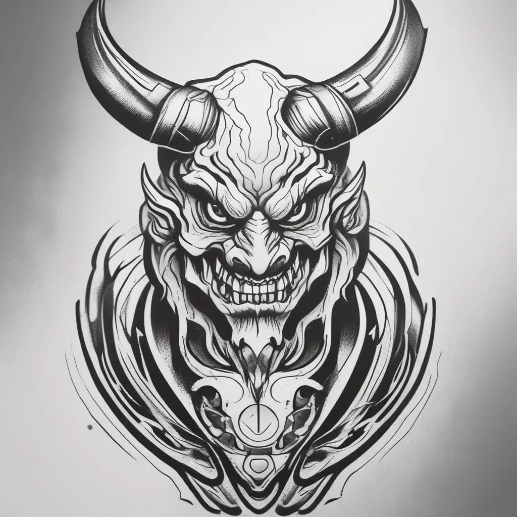 Oni  tatuaggio