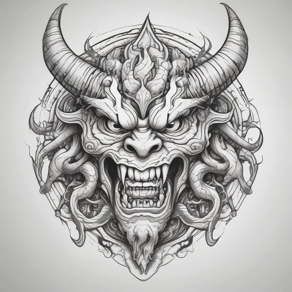 Oni tatuering