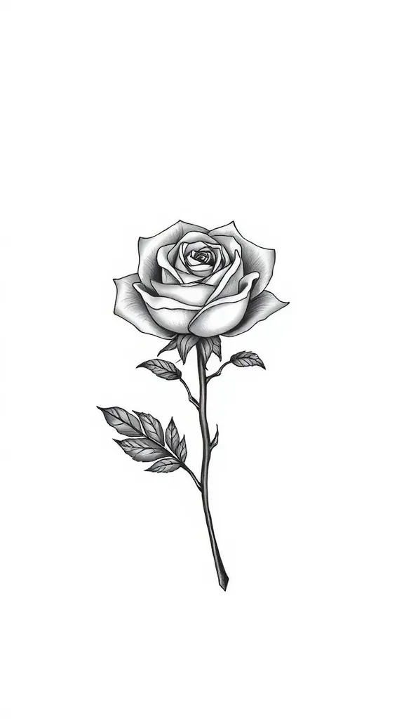 孤儿玫瑰 Tätowierung