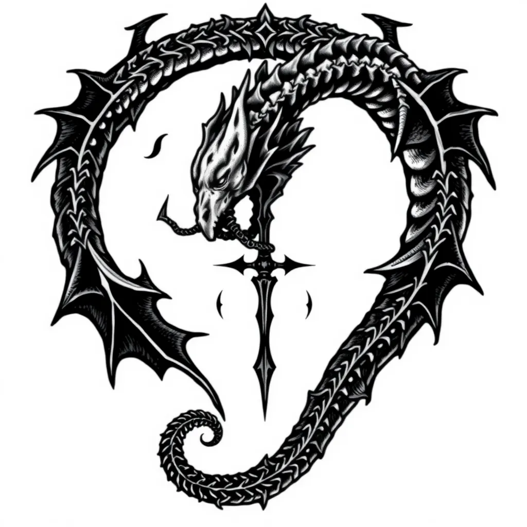 ouroboros tattoo