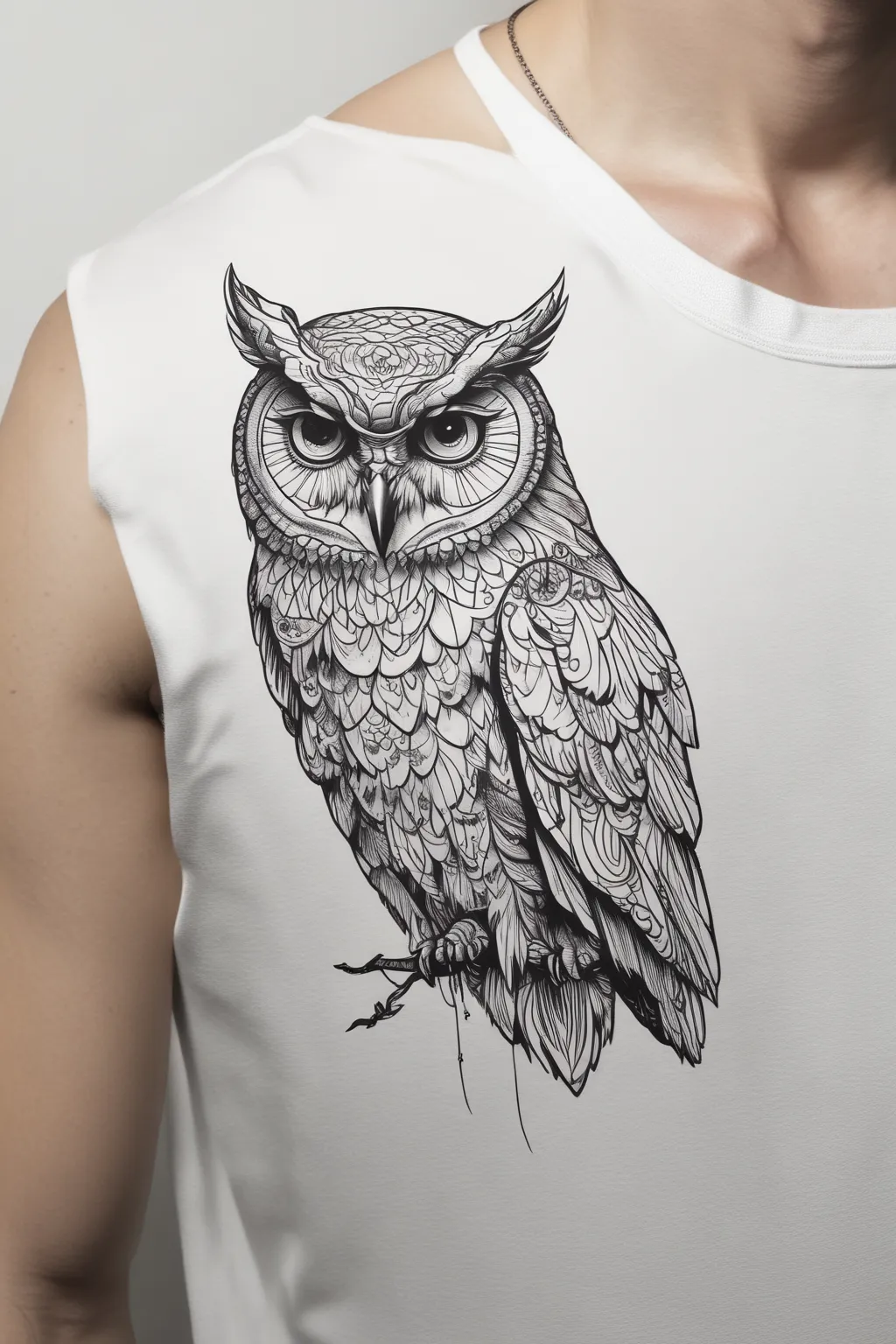 owl tatuaż