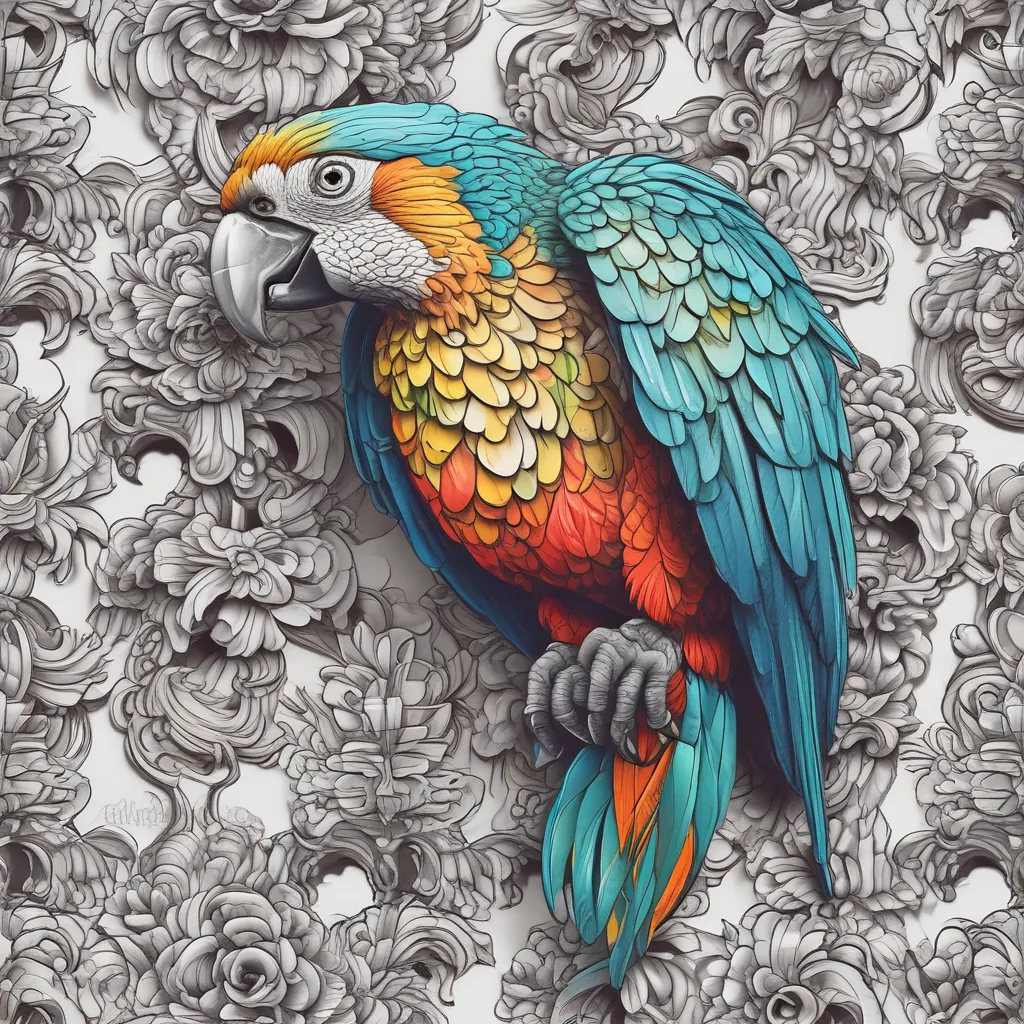 Parrot tatoeage