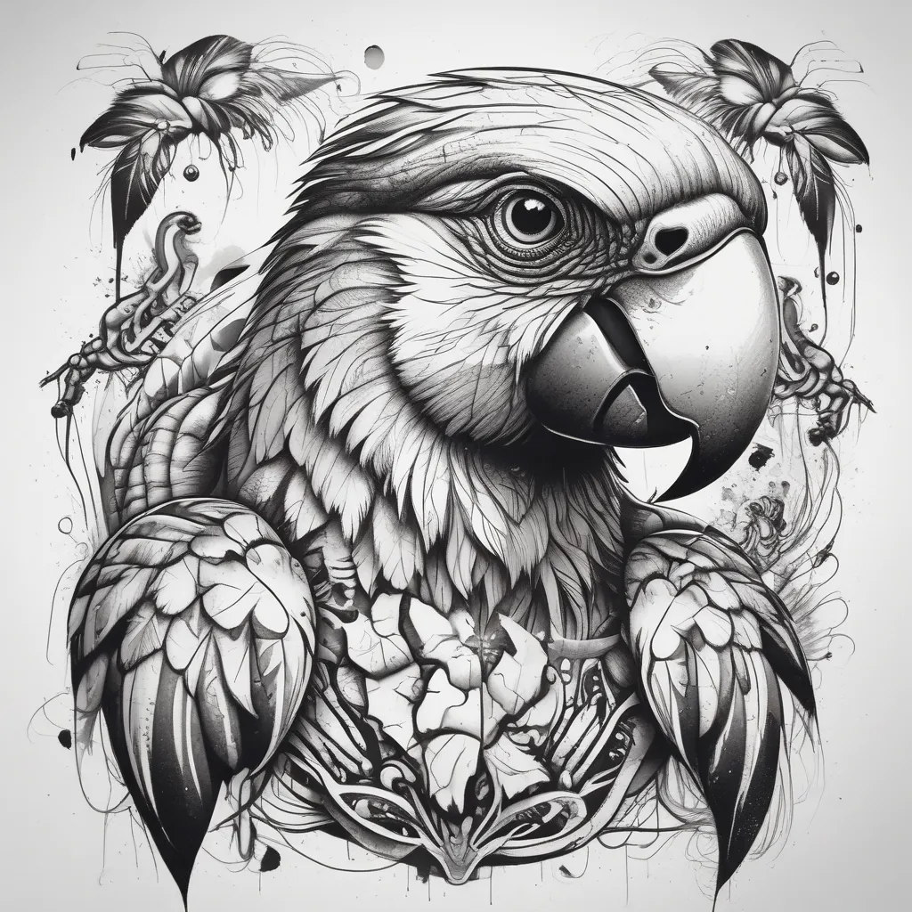 Parrot tatuagem