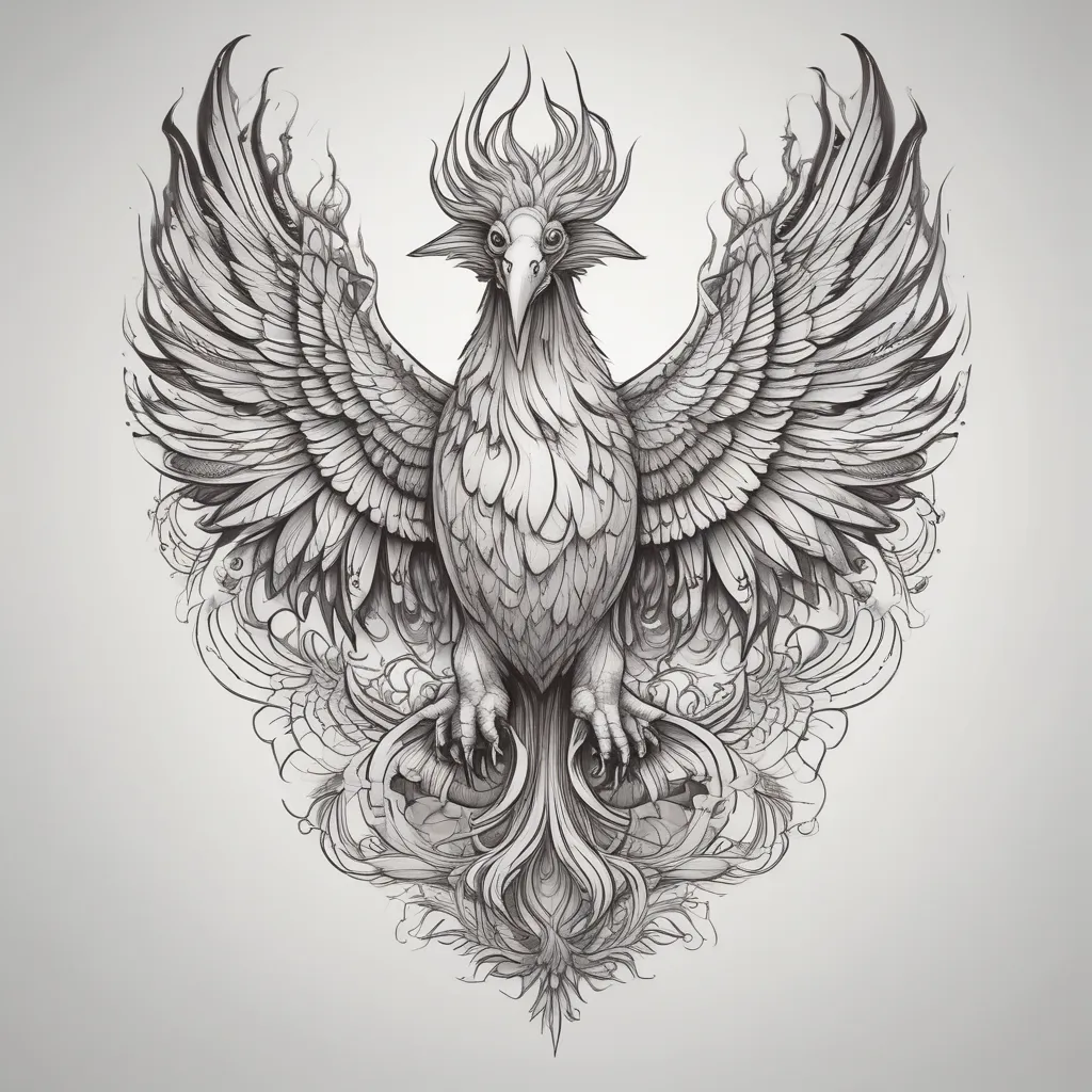 phoenix tatuaggio