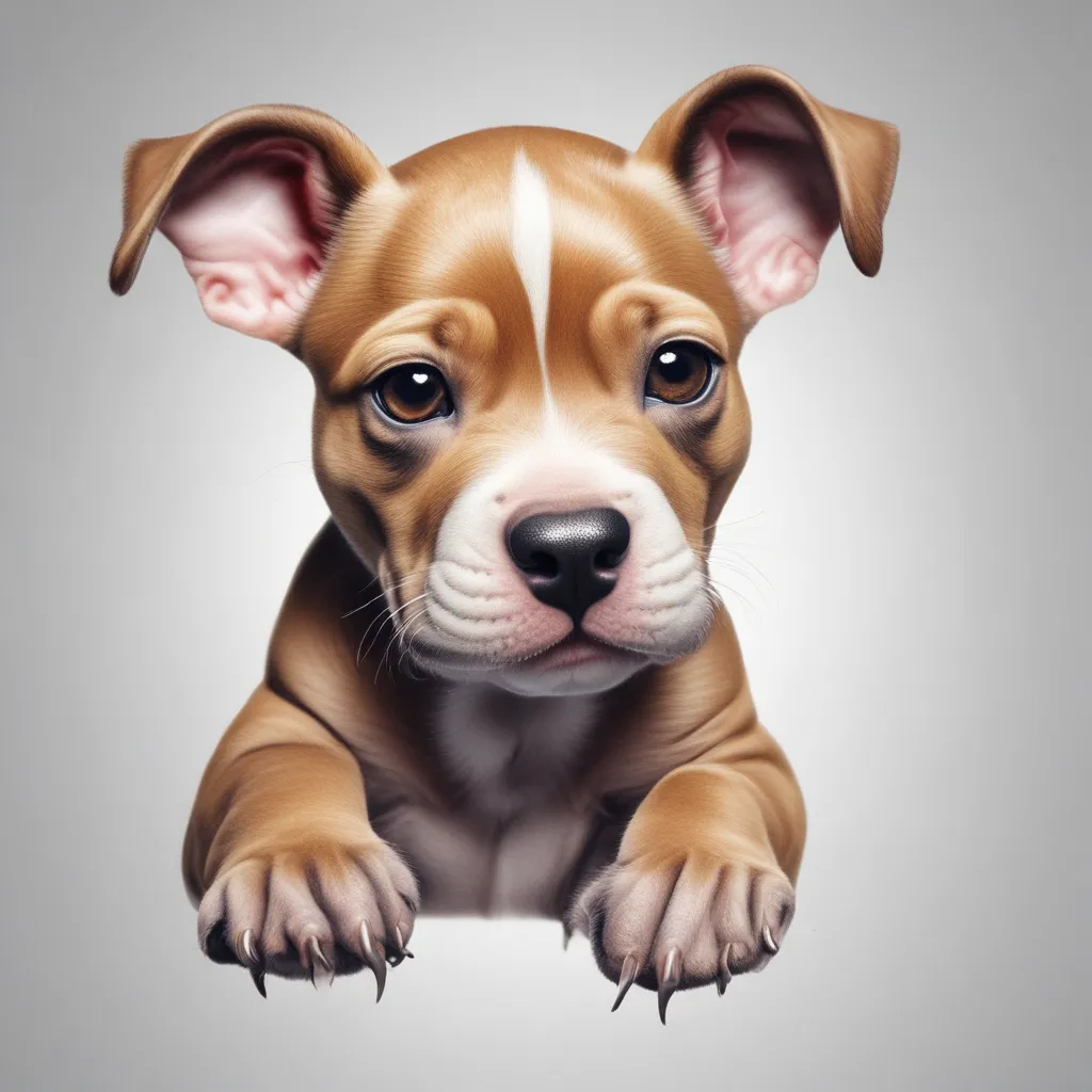 pitbull puppy 纹身