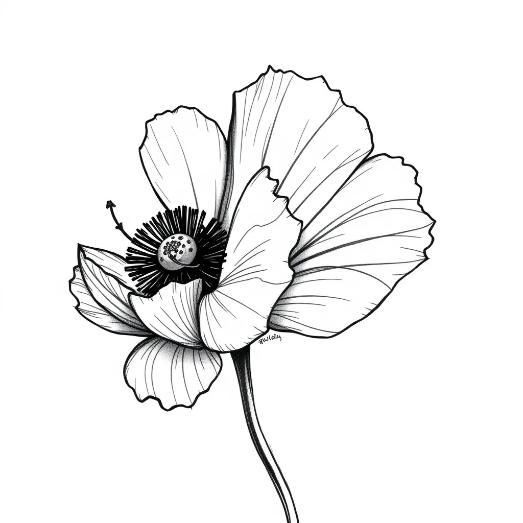 coquelicot tattoo