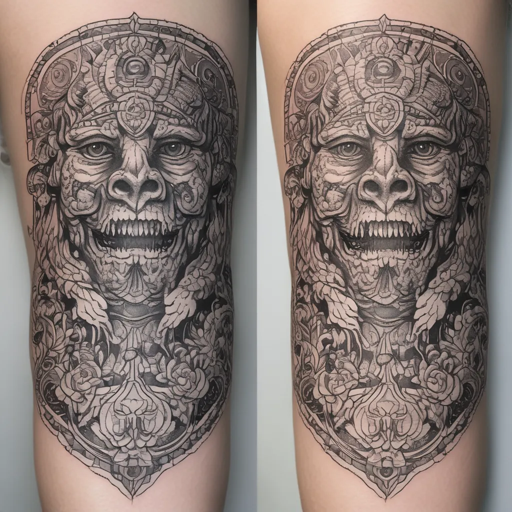 tatuagem protese de quadril Tätowierung