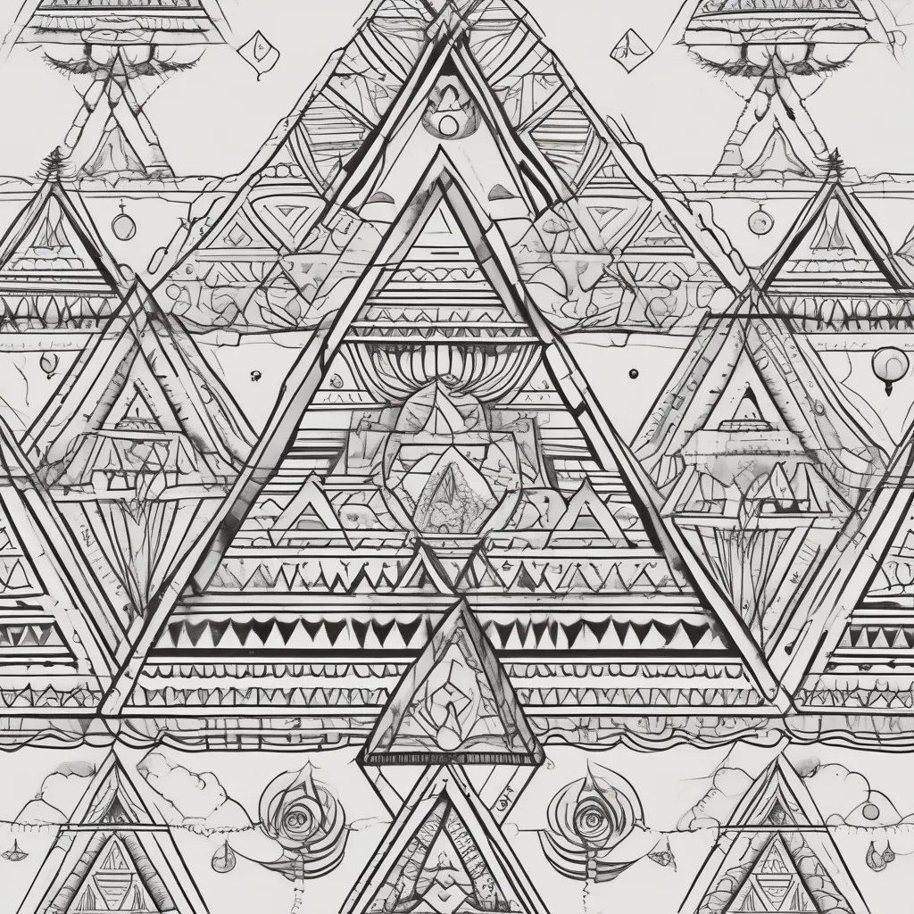 pyramid 문신