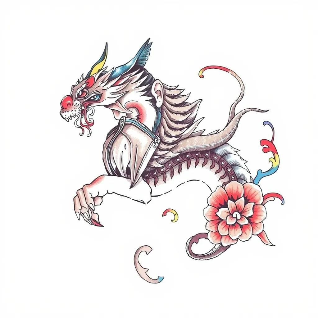 邱梦媛 tatuointi