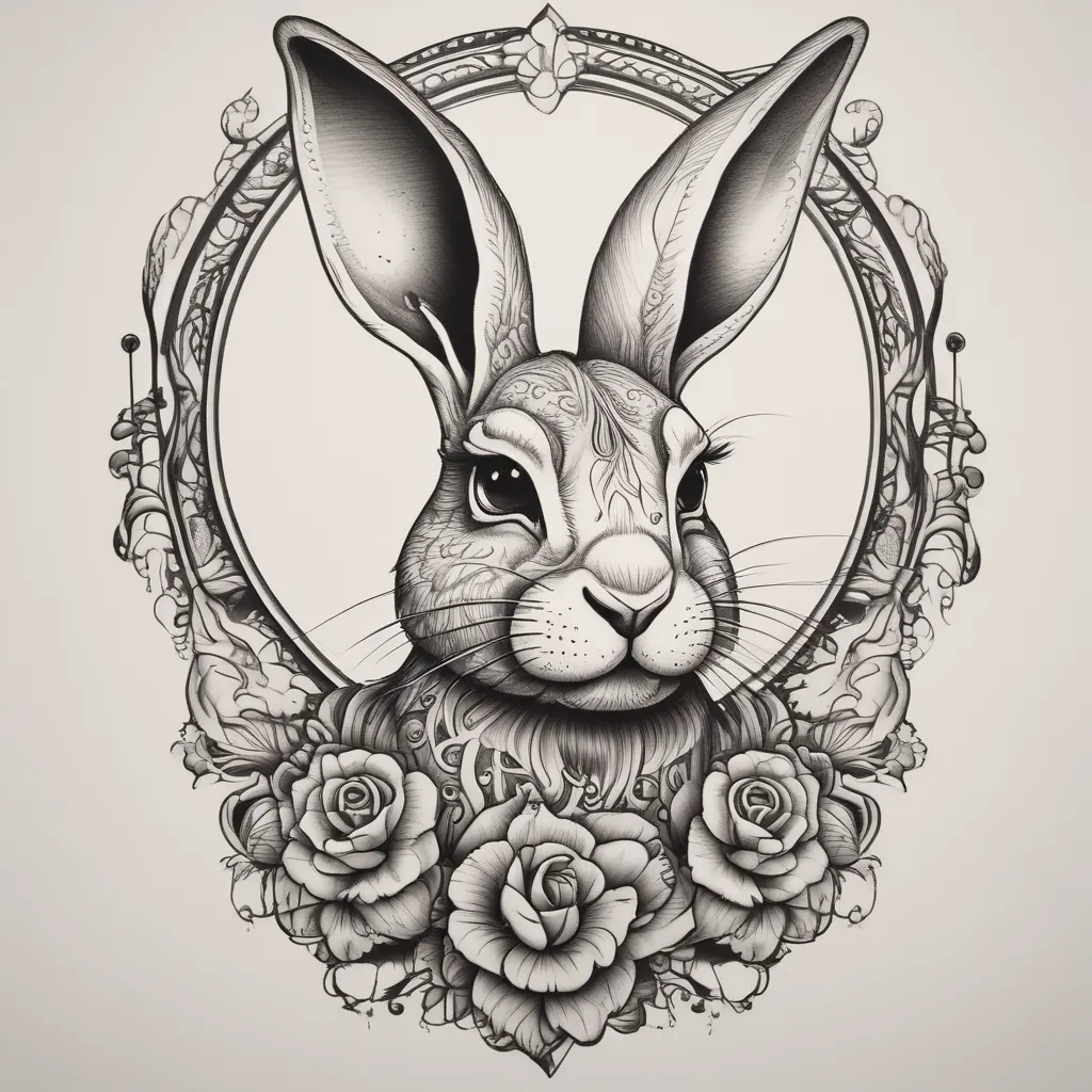 Rabbit  وشم