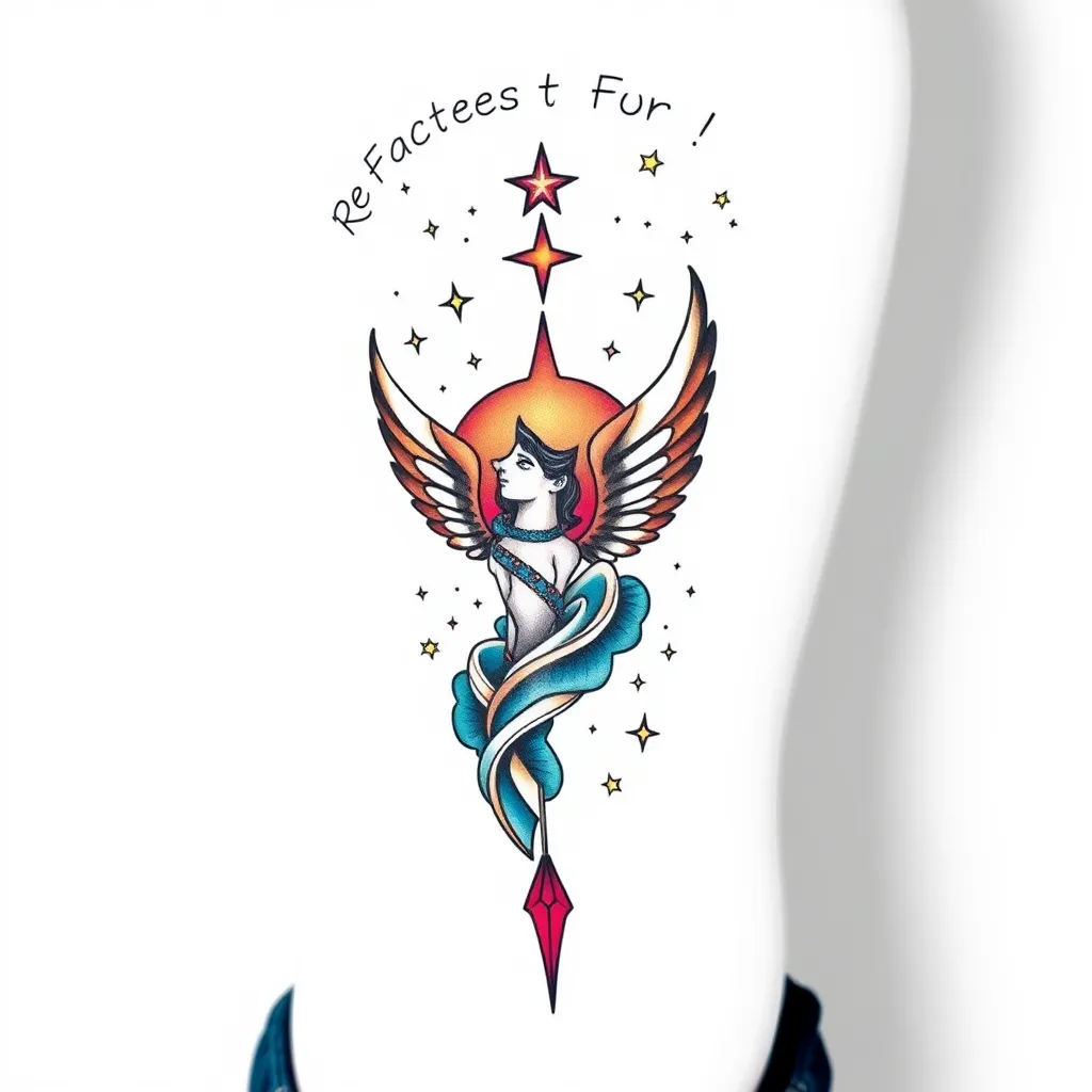 reach for the stars the world is yoyrs tattoo