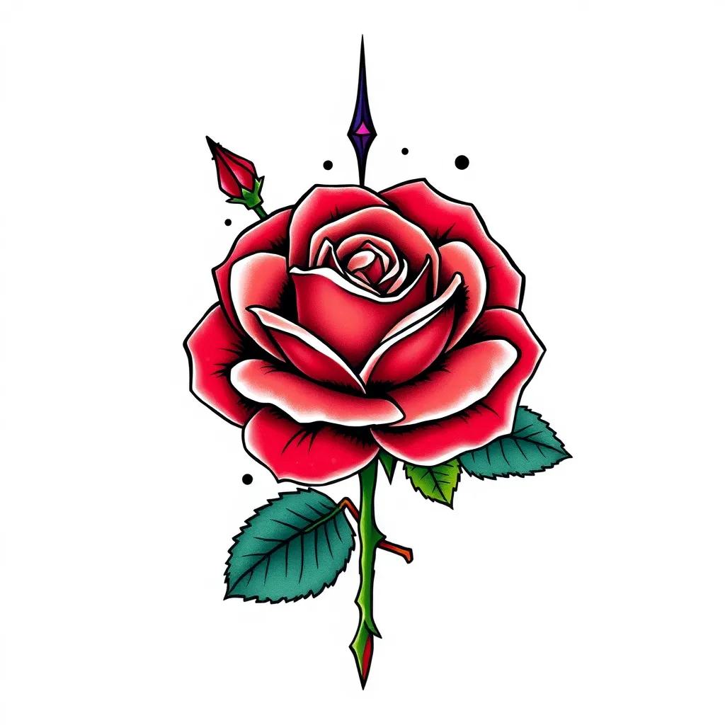 rose of no mans land tatuering