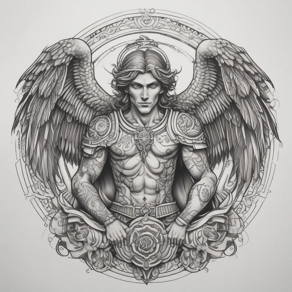 saint Michael tatuagem