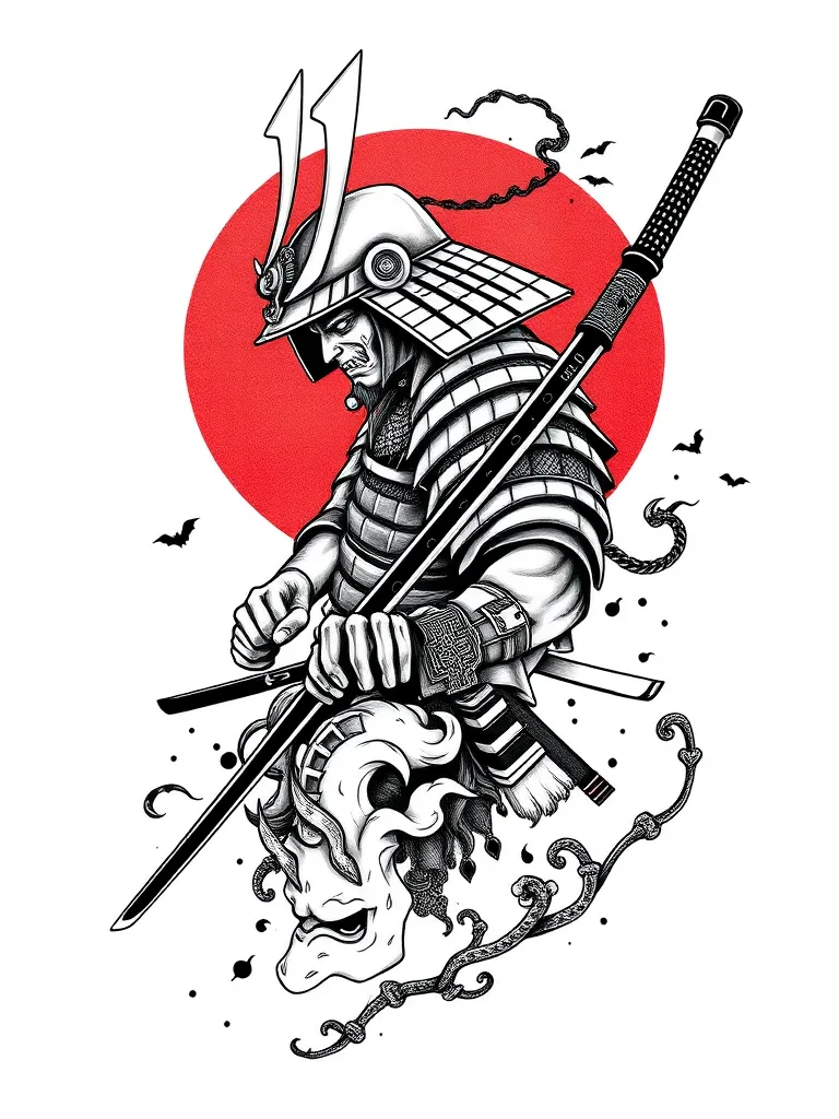 samurai 문신