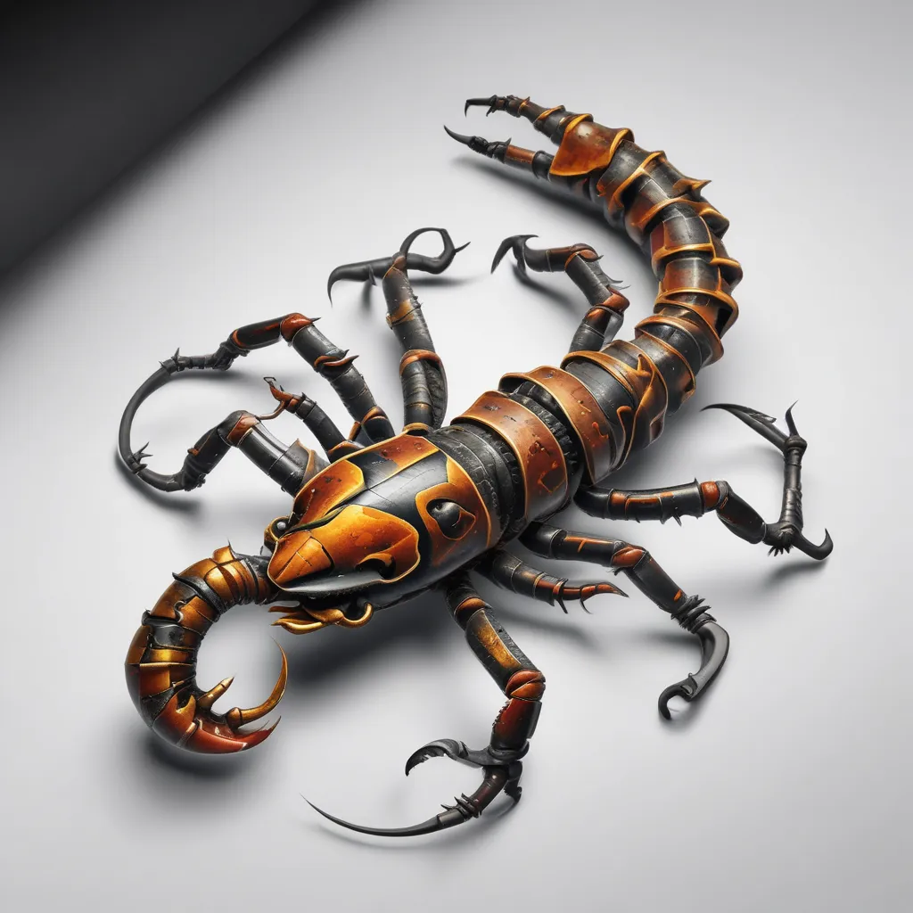 Scorpion  纹身