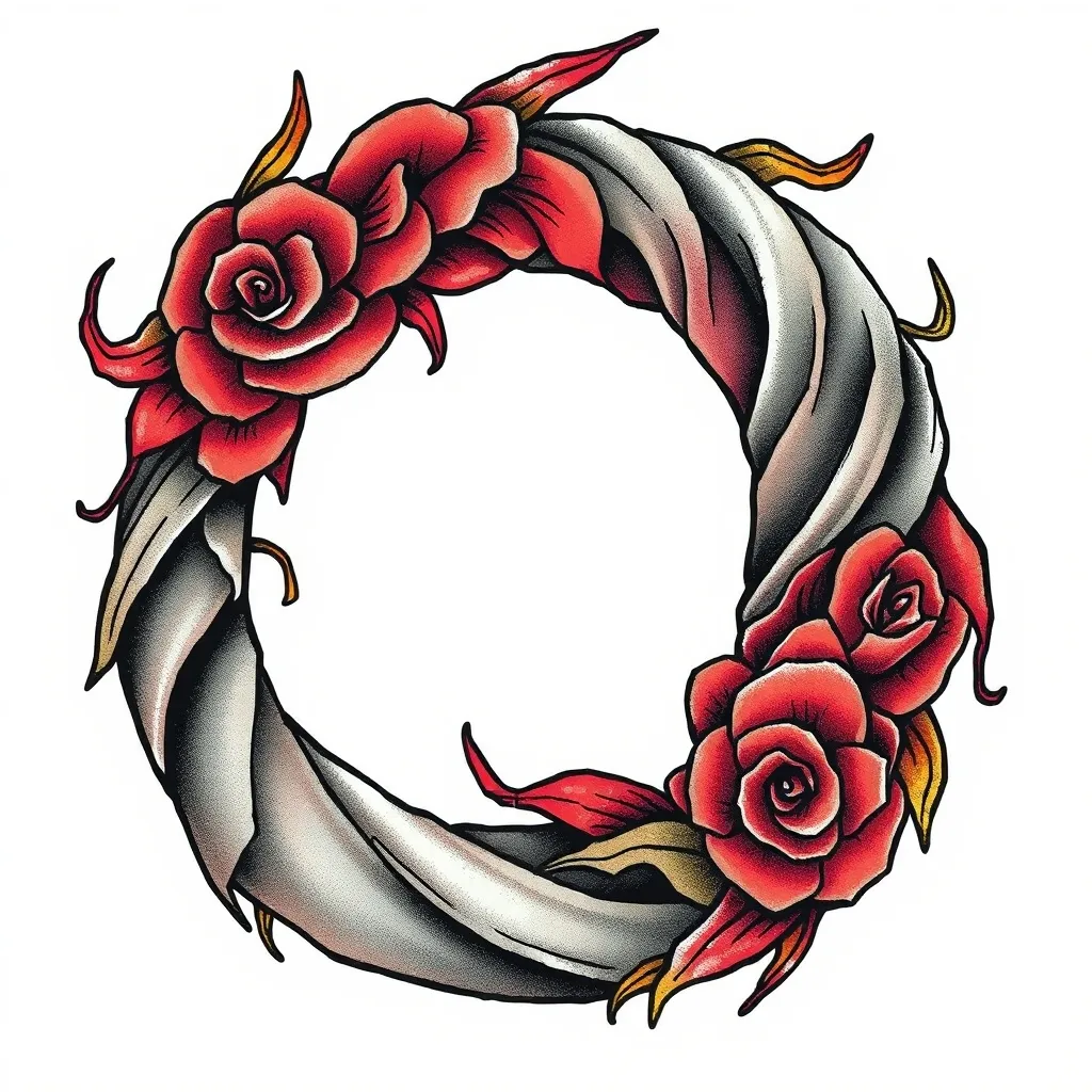 及时行乐＋莫比乌斯环 tatuaggio