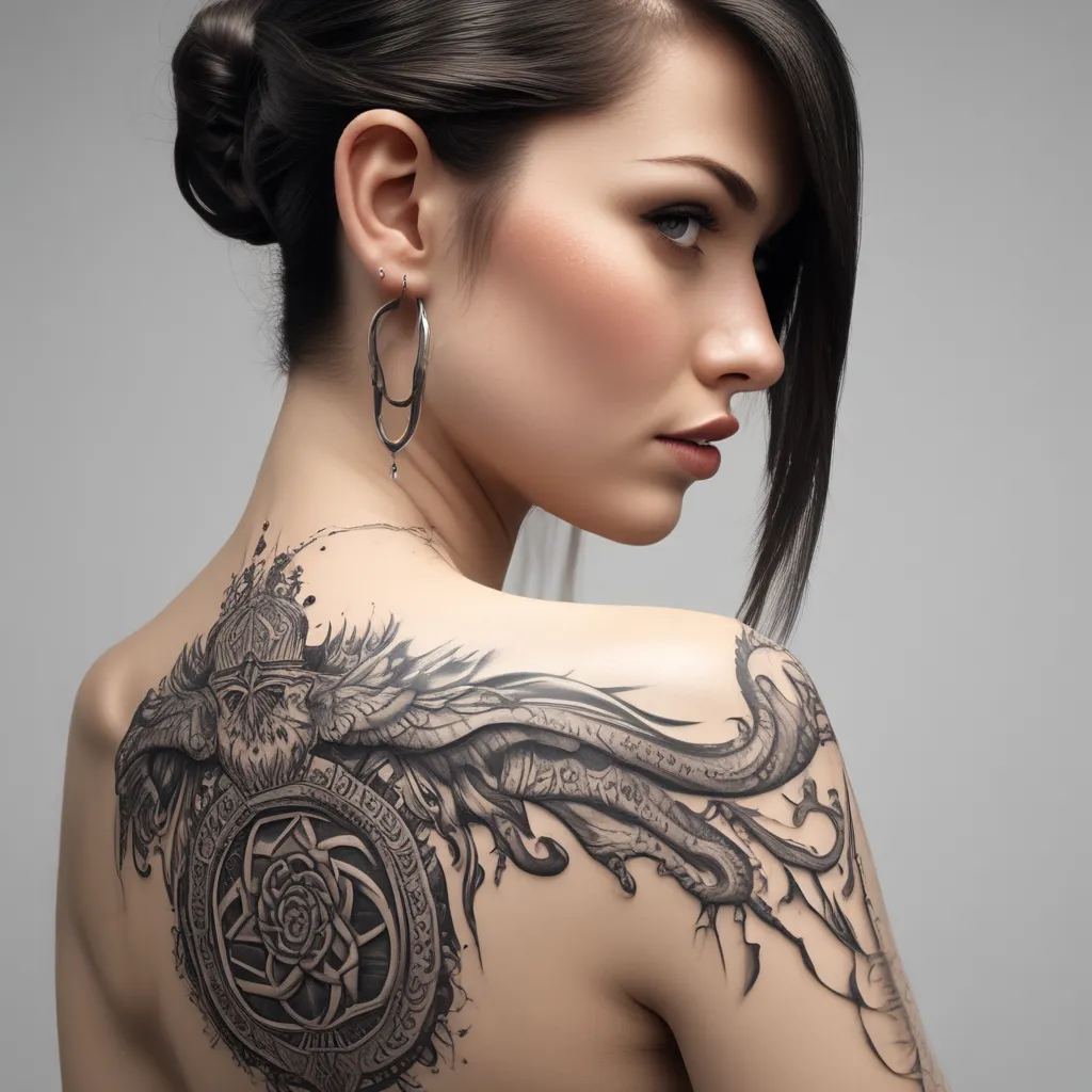 sexy girl tatoeage