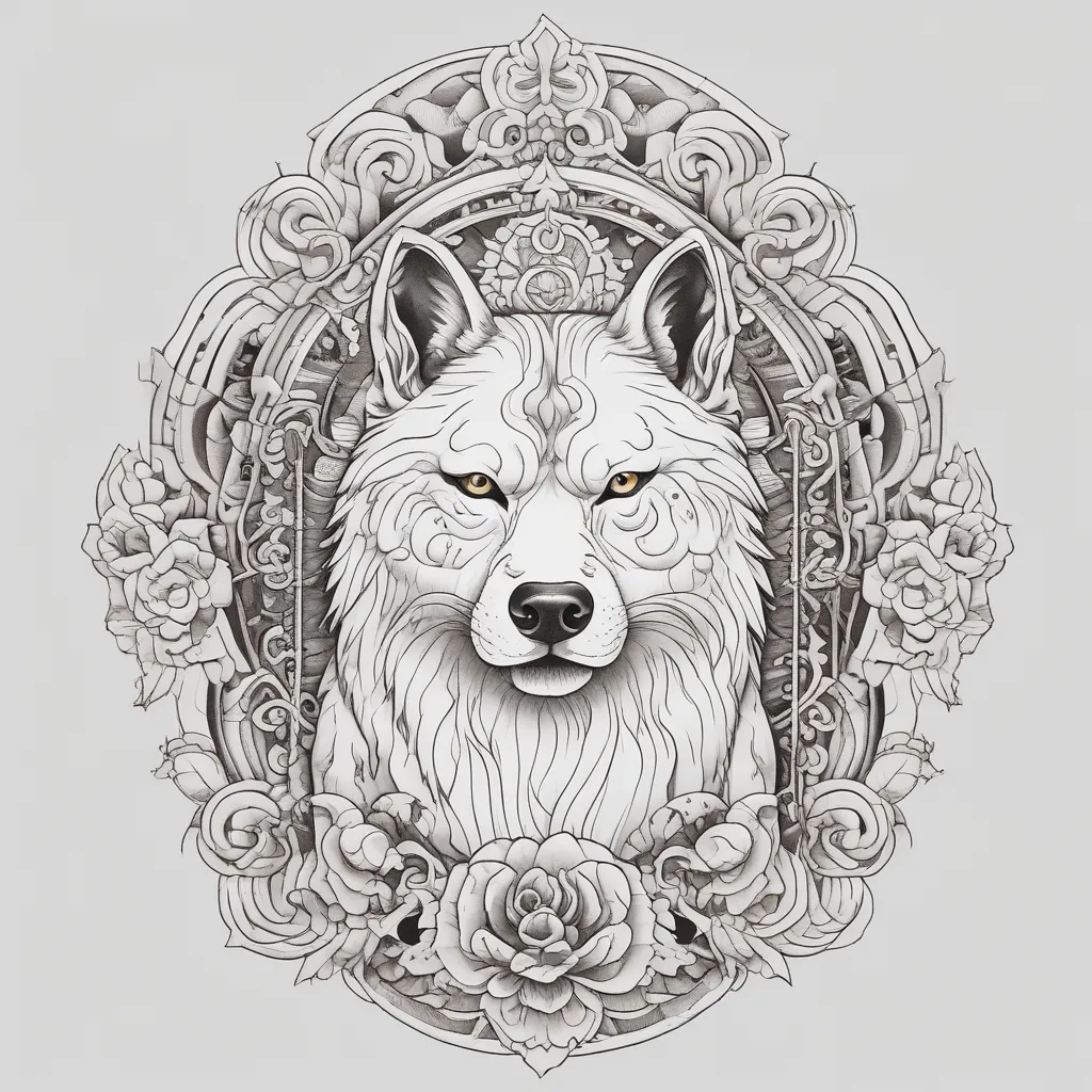 Shiba Inu tatuagem